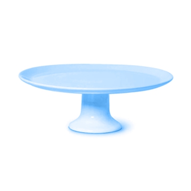 Suporte para bolo azul